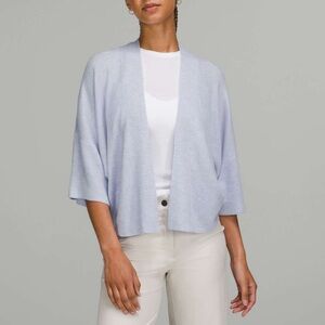Lululemon Boxy Cashlu Knit Wrap